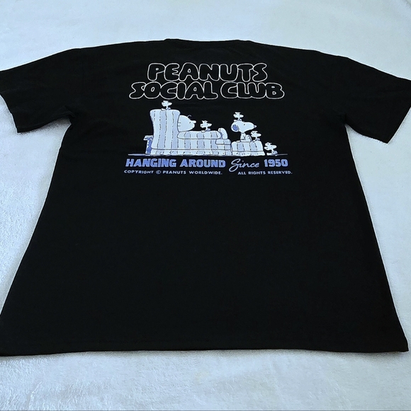 Peanuts "Peanuts Social Club" Graphic Tee👕 - NWT - Picture 13 of 15